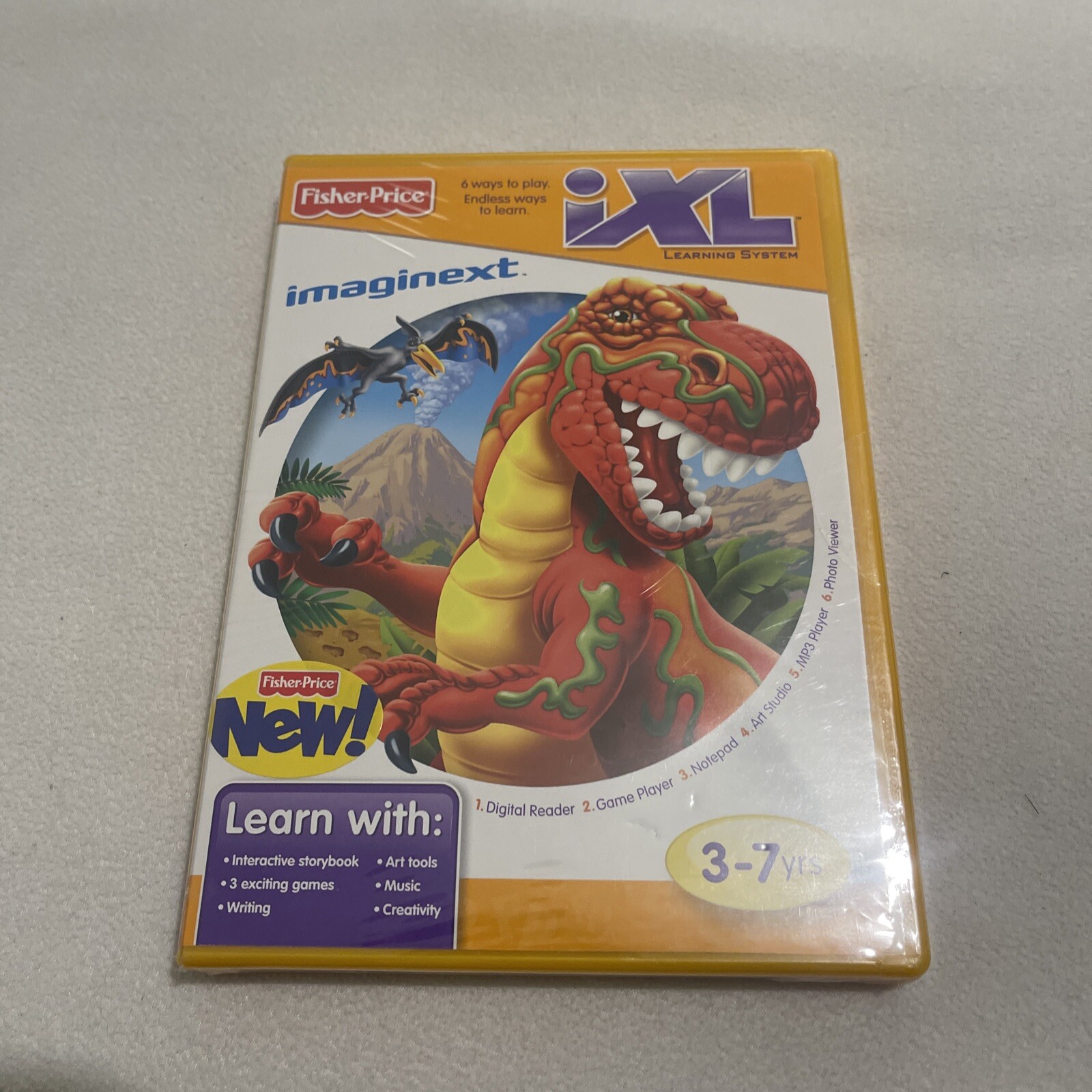 Fisher Price iXL Imaginext 3-7 Yr Interactive Learning Games Creativity Software