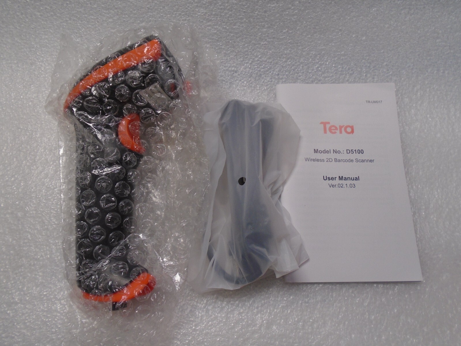 TERA D5100 WIRELESS 1D/2D BARCODE SCANNER LEVEL INDICATOR (2 LOT) NEW OPEN BOX