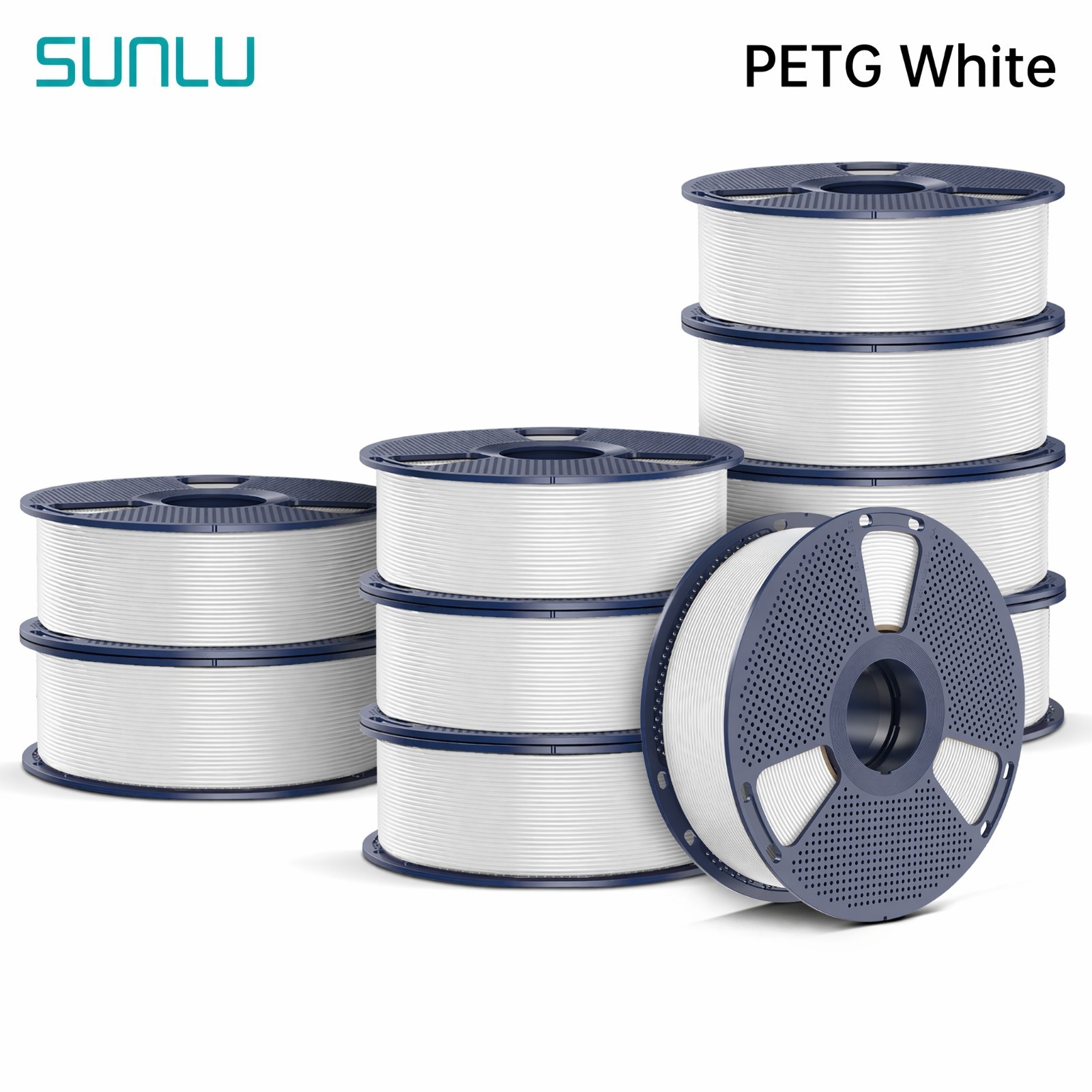 [Buy 10 Pay 6] SUNLU PETG Filament  1.75mm 1kg Refill 3D Printer Filament