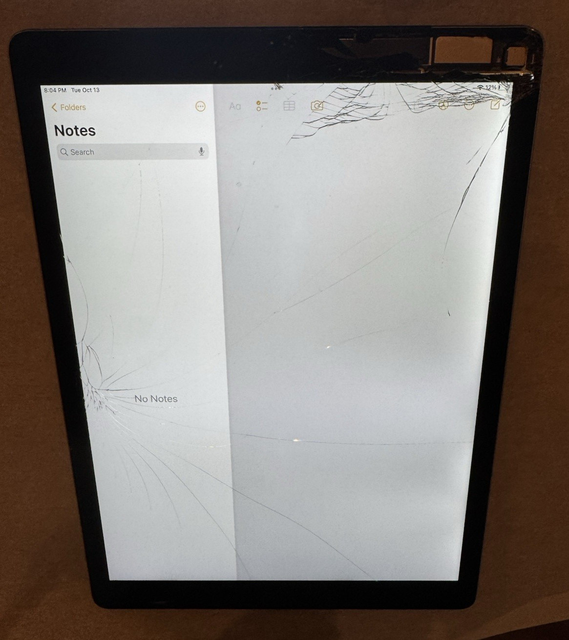 Apple iPad Pro 12.9" A1652 128GB Gray (WIFI+Cellular) Unlocked FAIR (READ)