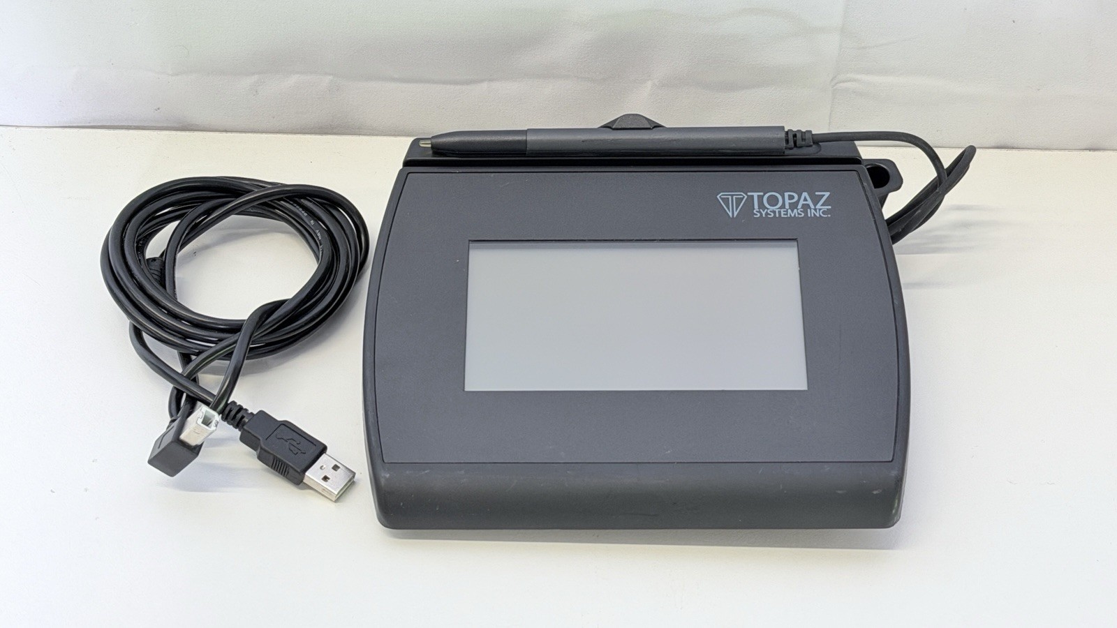 Topaz T-LBK755SE-BHSB-R SignatureGem LCD 4x3 Dual Serial/USB Backlit