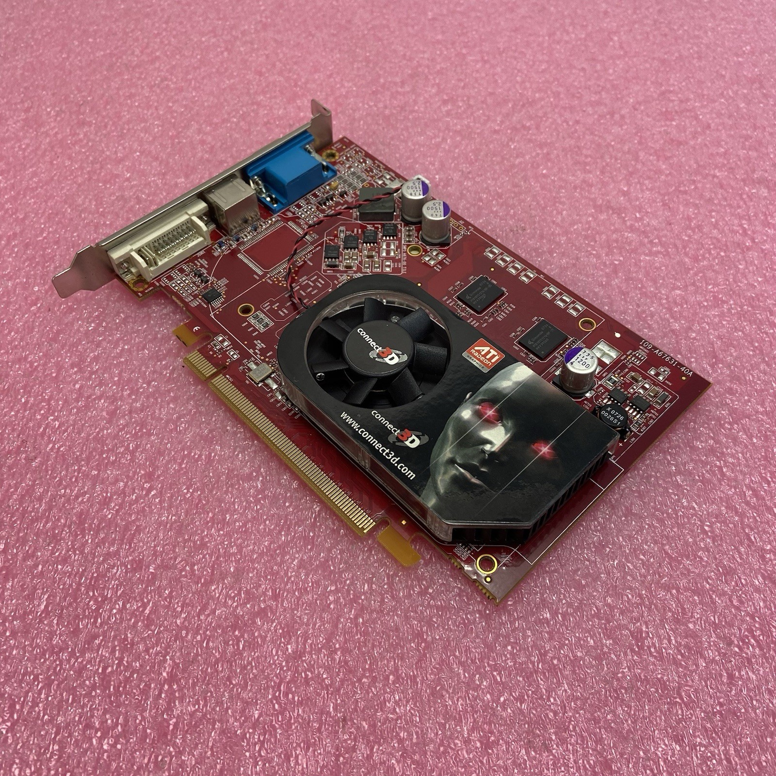 Connect3D Radeon X1650 Pro 512MB GDDR2 DVI TV PCIe Graphics Card