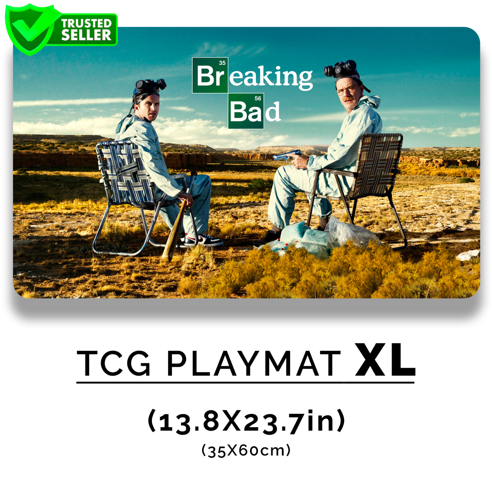 Playmat XL Play - 35X60cm - Mouse Desk Mat - BREAKING BAD - ID0038