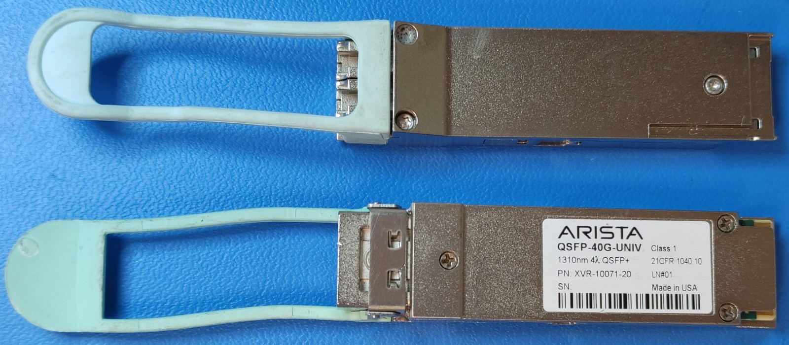 Arista QSFP-40G-UNIV 40G Universal QSFP+ 1310nm LC XVR-10071-20 transceiver