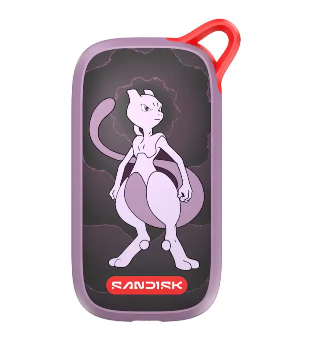 SanDisk 500GB Pokémon Mewtwo Edition Portable SSD Purple Brand New