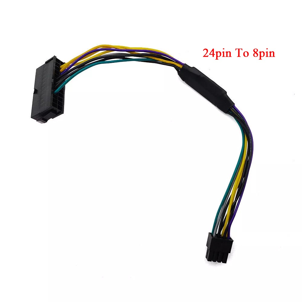 New 24pin to 8pin ATX Power Supply Cable For DELL Optiplex 3020 7020 9020 T1700