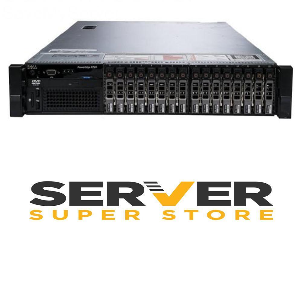 Dell PowerEdge R720 Server 2x E5-2670 V2 =20 Cores 128GB RAM H710 2x 900GB SAS