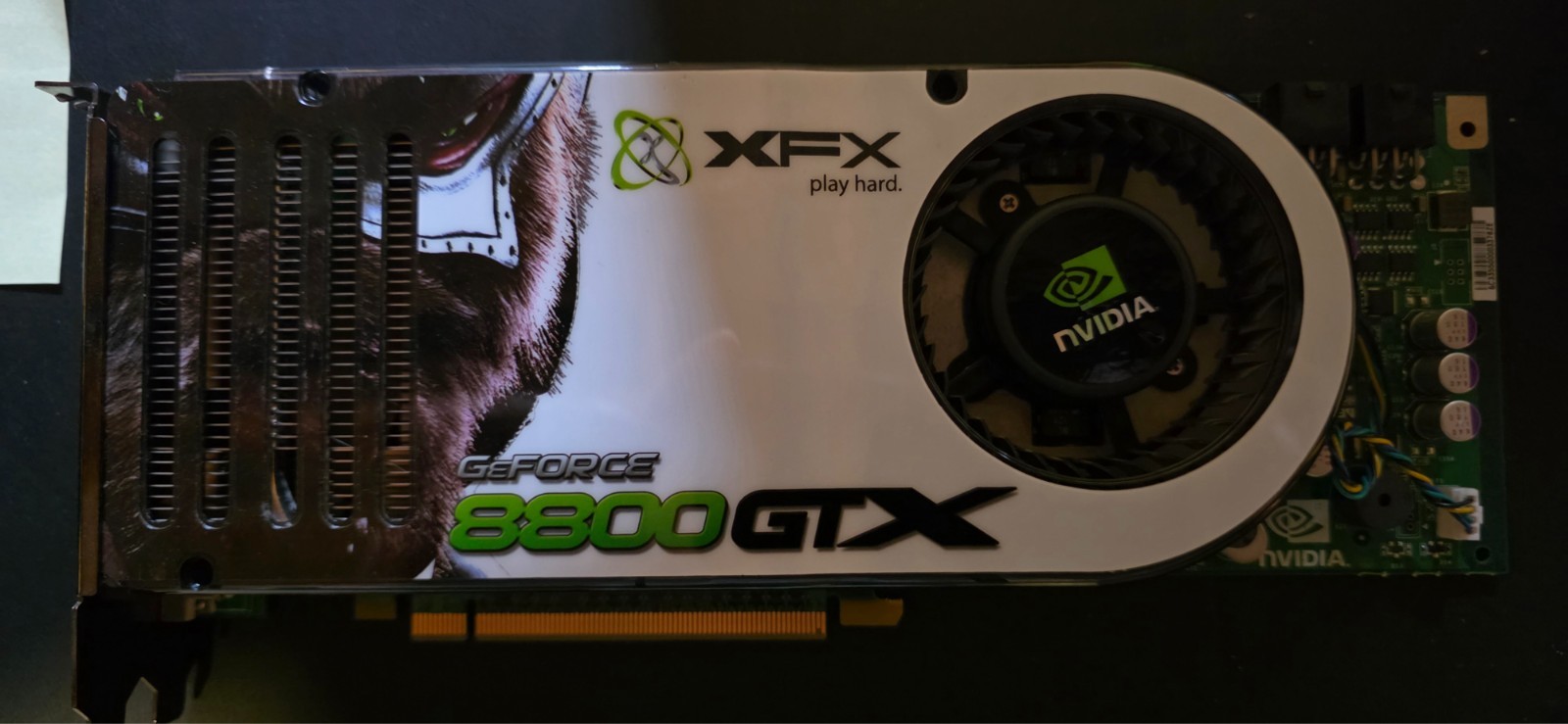 XFX GeForce 8800 GTX 768MB PV-T80F-SHF9 Rev 1.2 Tested Retro Graphics Card