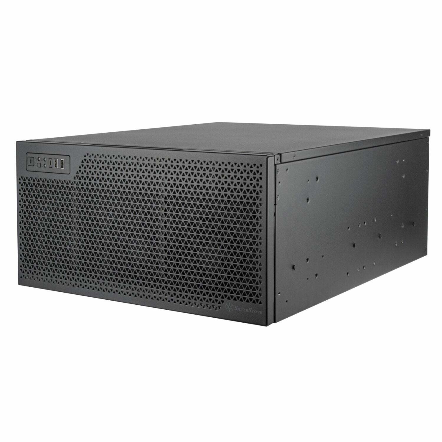 SilverStone RM52 5U Rackmount Server Chassis with Dual 360mm Liquid Cooling