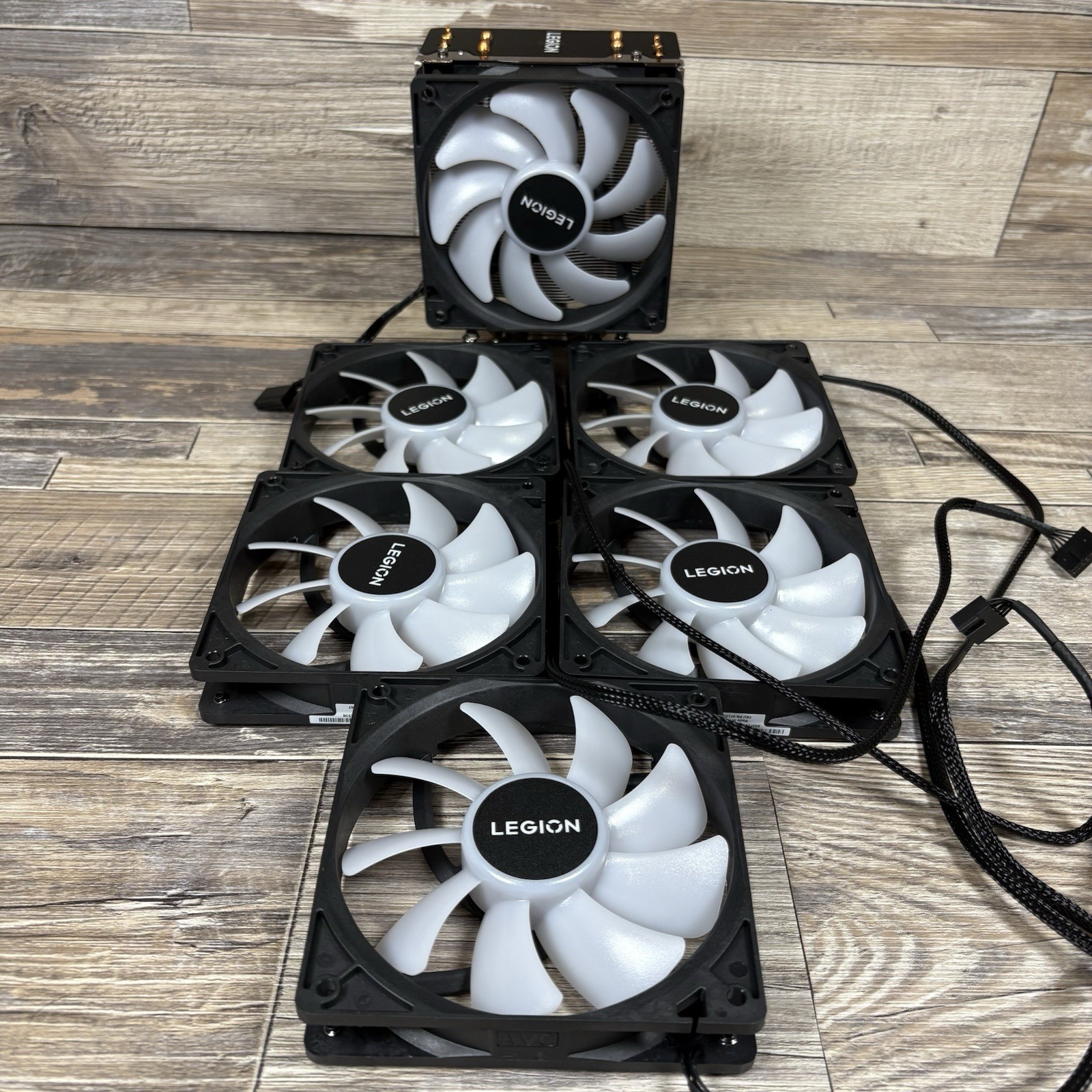 Lenovo Legion T5 ARGB Replacement OEM CPU cooler & 5 RBG 120mm Case Fans