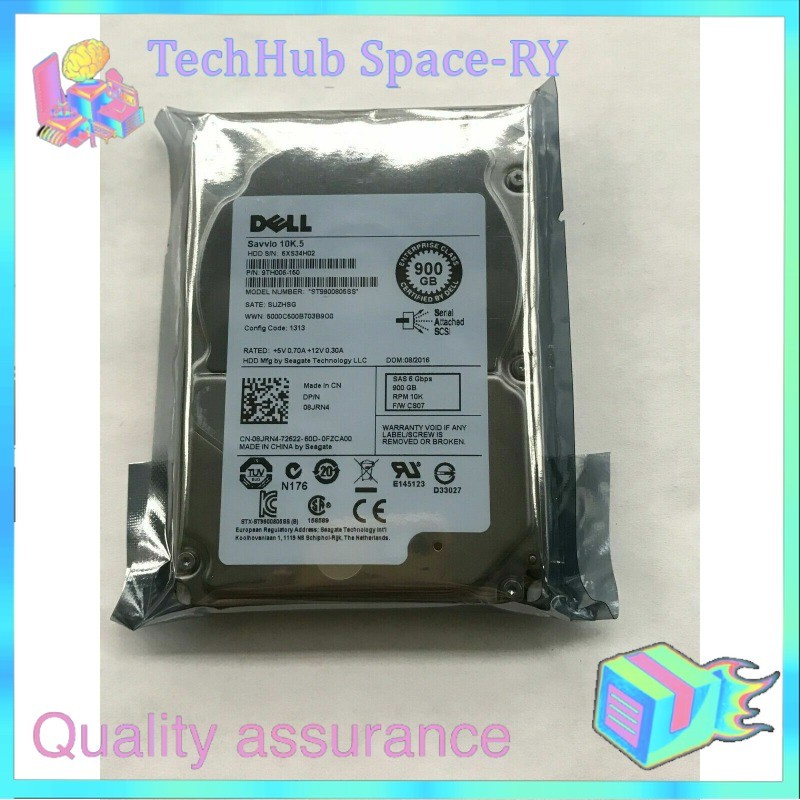 New Dell 8JRN4 ST9900805SS 900GB,10K 6G 2.5 Inch Internal Hard Drive