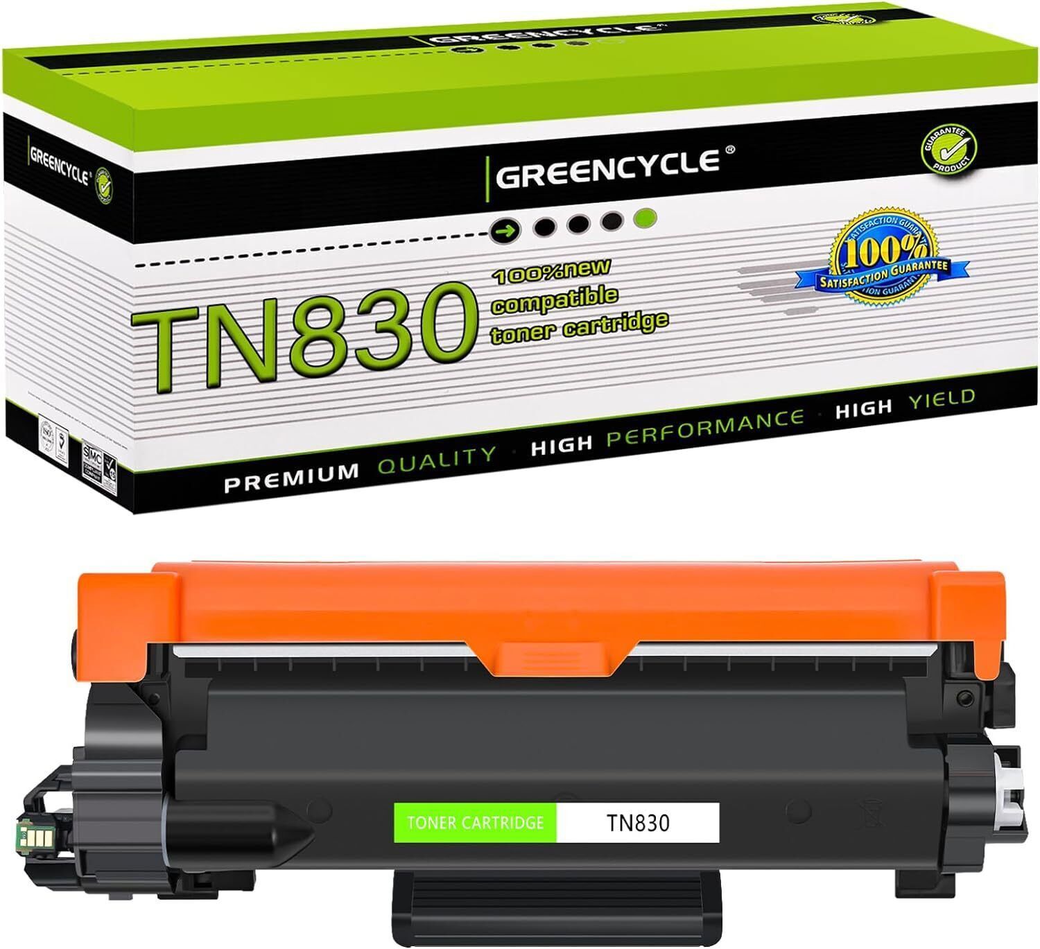 TN830 TN830XL Toner Cartridge for Brother DCP-L2640DW HL-L2400D MFC-L2820DW LOT