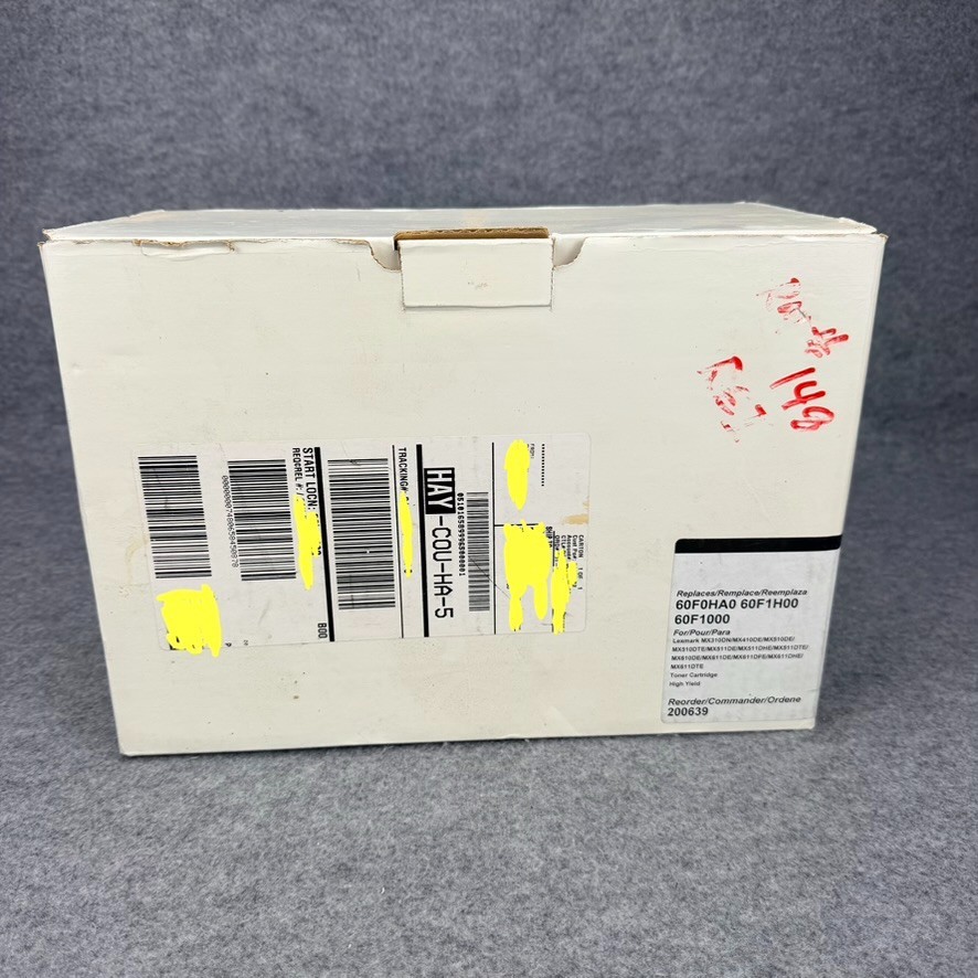 Lexmark 60F0HA0 60F1H00 60F1000 Compatible High Yield Black Toner Open Box