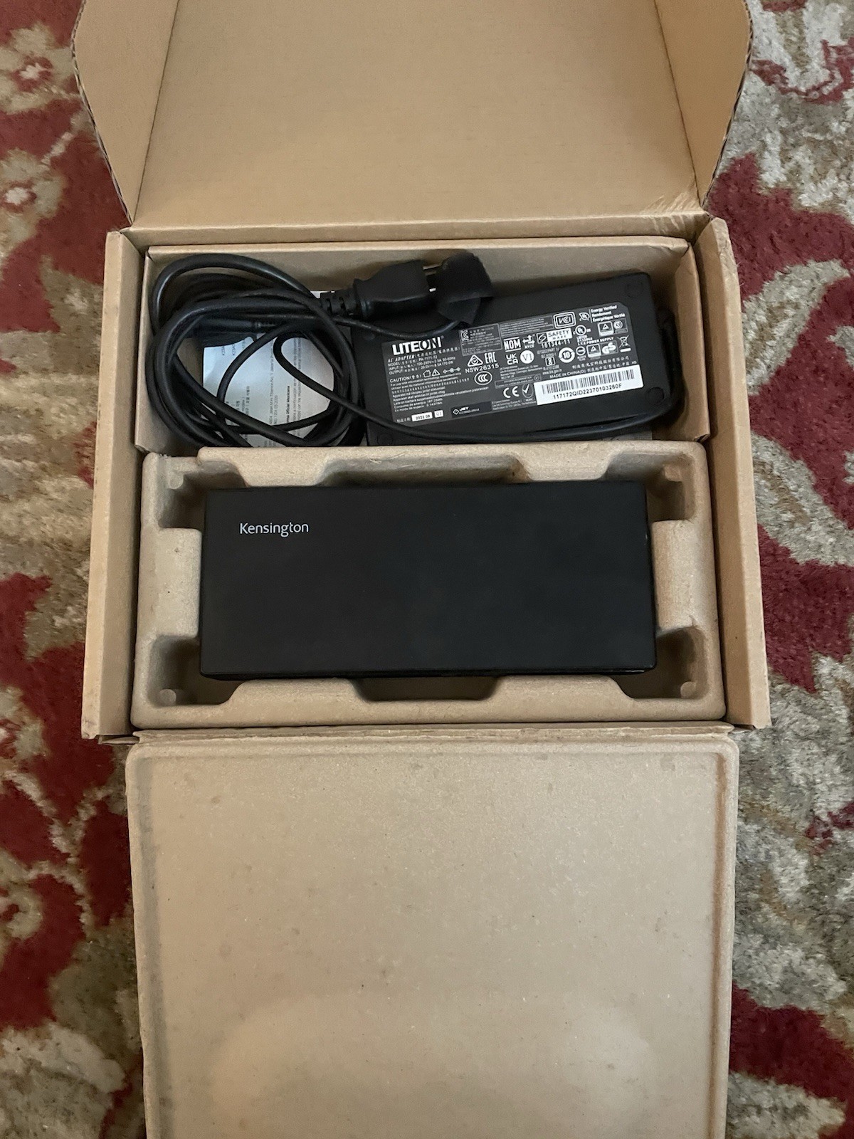 Kensington SD4855P Docking Station - K33575 Original Packaging W/ Cords