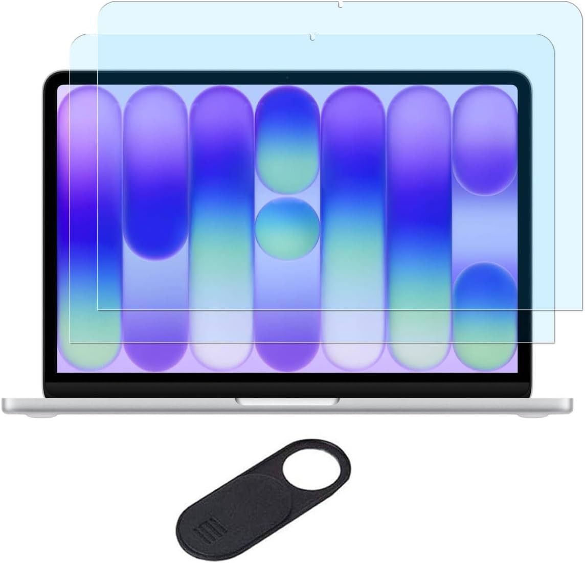 2 Pack Clear Screen Protectors for 2026 MacBook Neo 13” A3404 | Anti-Glare, HD