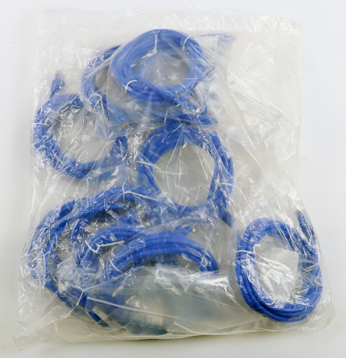 15200 C2G Legrand 10FT CAT5e Snagless Blue Ethernet Patch Cables New Lot 10