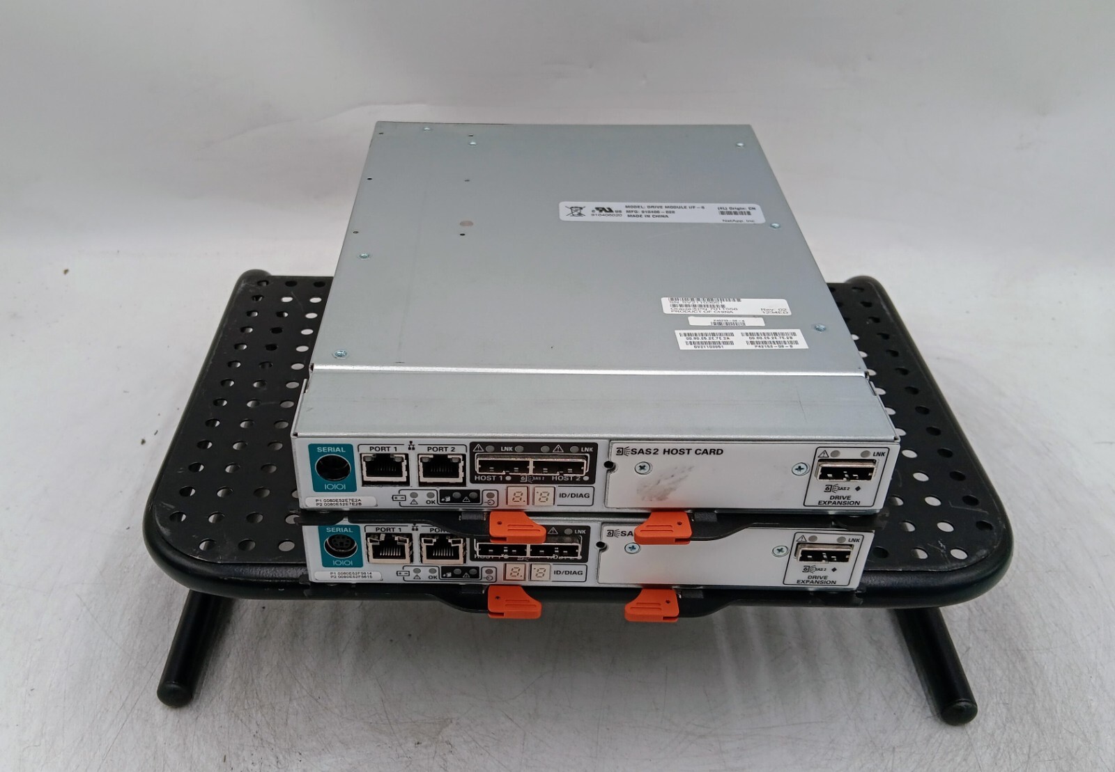 LOT OF 2 NetApp Drive Module I/F-6 MFG: 910406-020