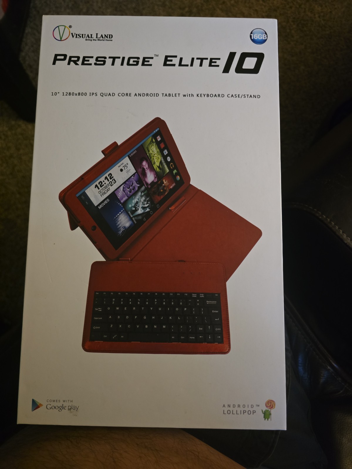 Visual Land Prestige 10 16GB Wi-Fi 10-inch Tablet PC Android