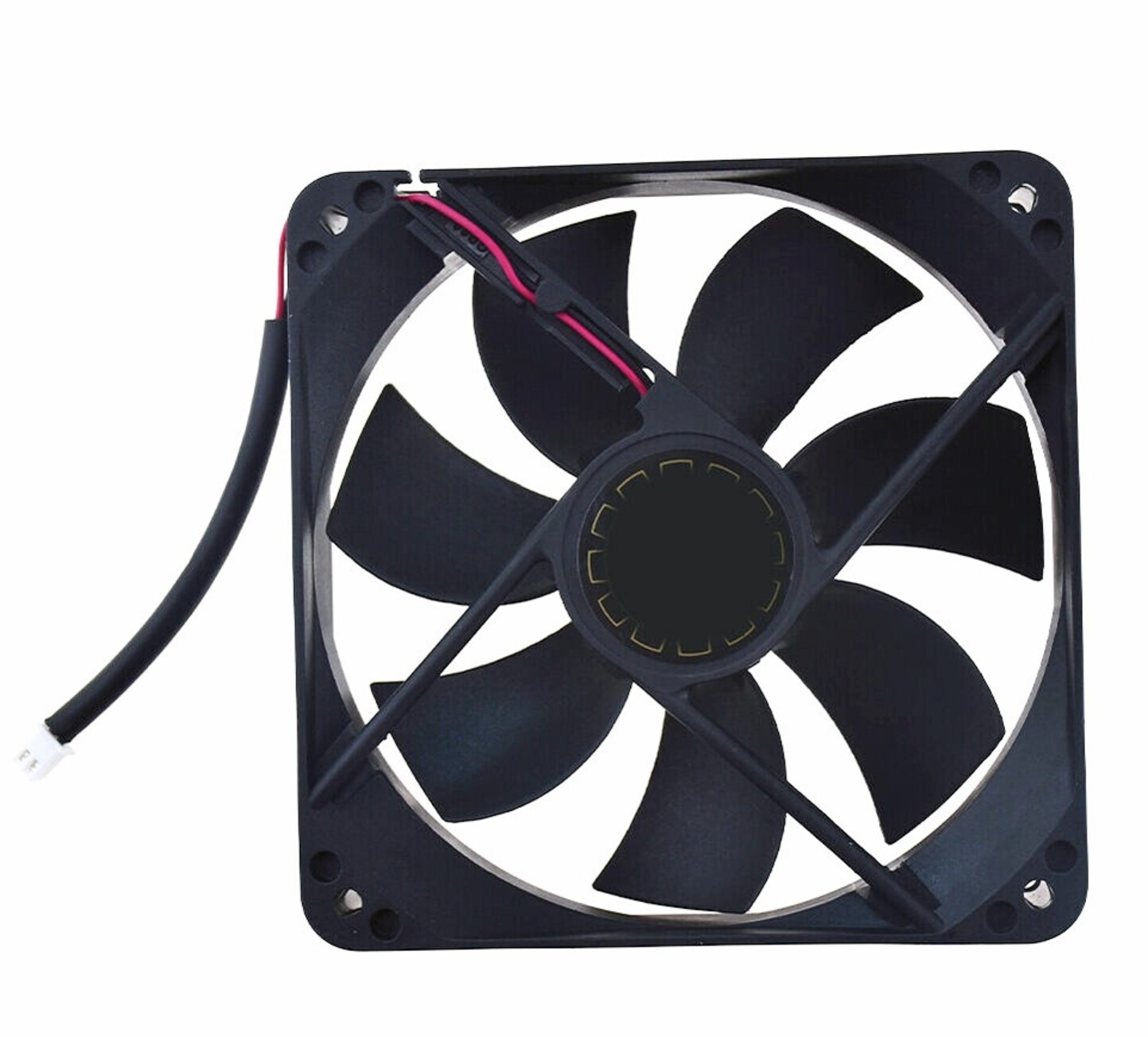 For Y.L.FAN D12SM-12 DC12V 0.30A 12025 Mute Cooling fan 2pin 120*120*25mm