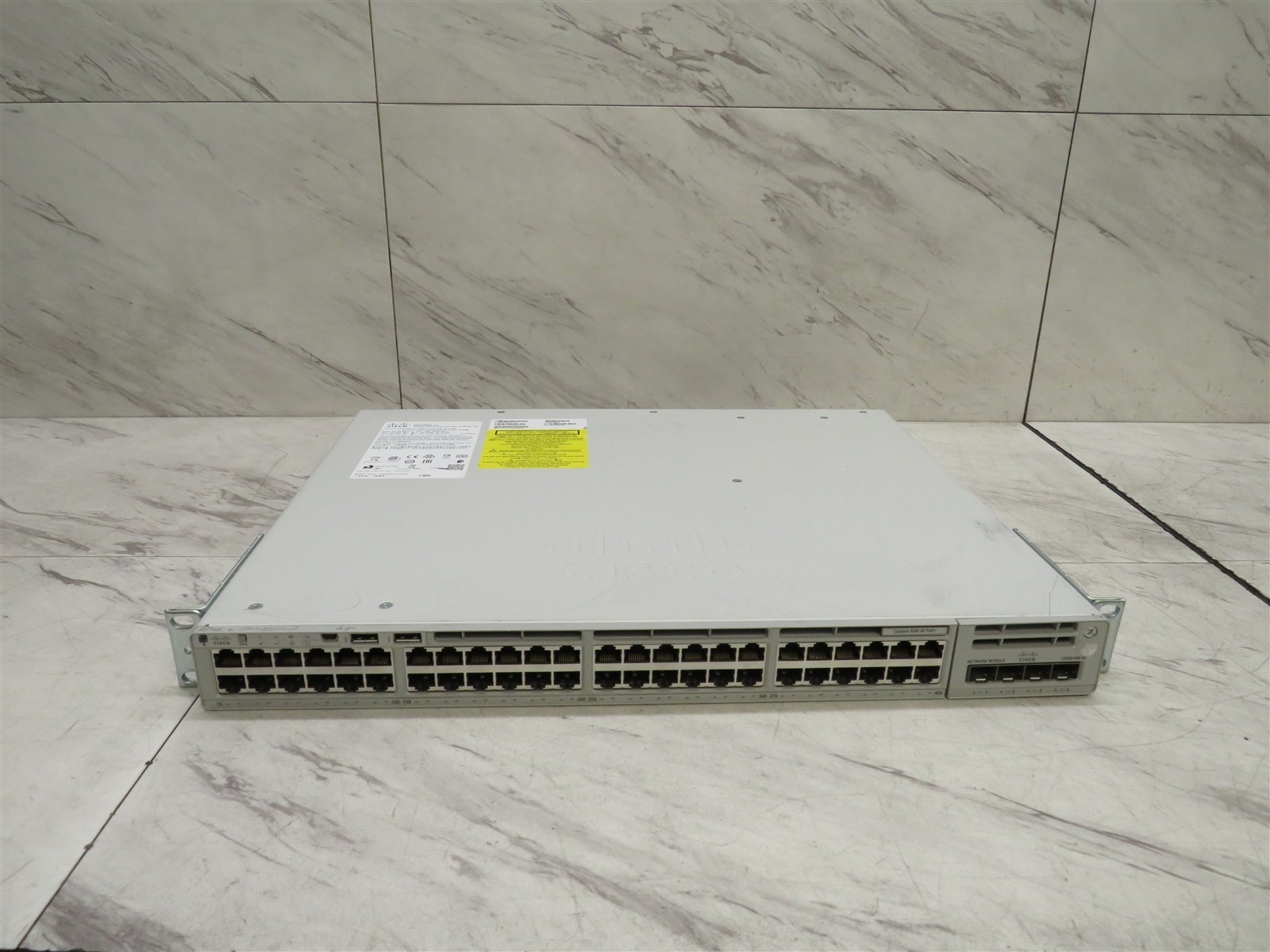 Cisco Catalyst C9200-48P-A 48-Port PoE+ Switch C9200-NM-4G Tested