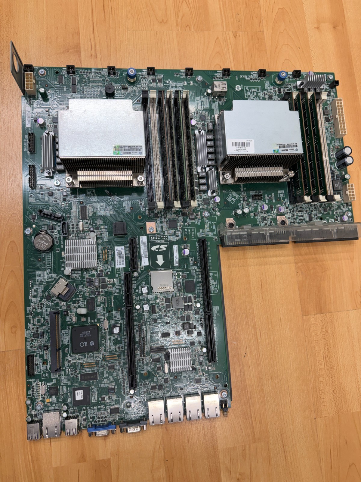 HP ProLiant DL380e Gen8 Motherboard 647400-001 Dual E5-2407 CPUs 32GB RAM