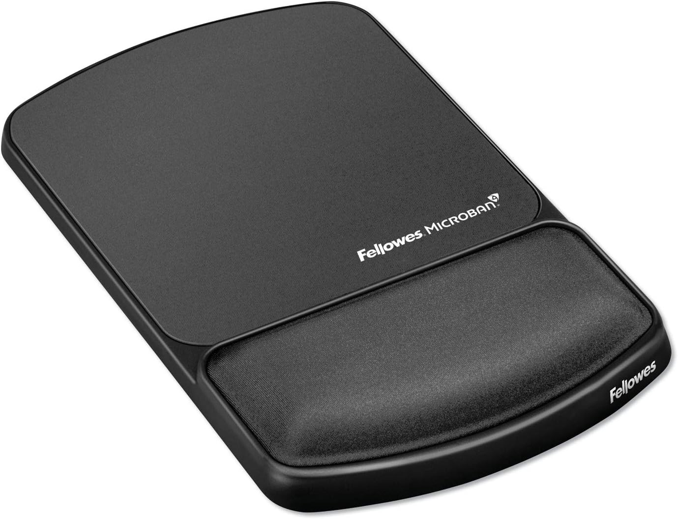 Fellowes MICROBAN Gel Mouse Pad Wrist Support - Graphite (9175101)