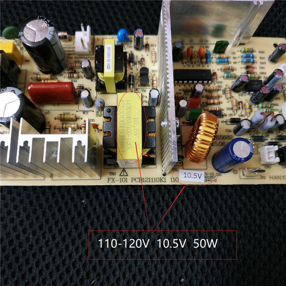 Replacement FX101L for 110V wine cooler control board FX-101 PCB121110K1 FX102