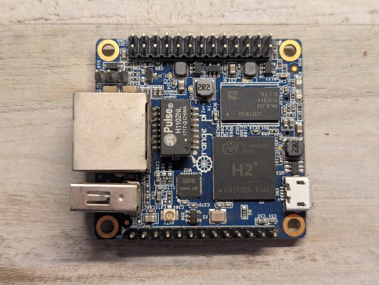 Orange Pi Zero V1.4 256 MB Single Board Computer Allwinner H2+ Mini PC Ethernet