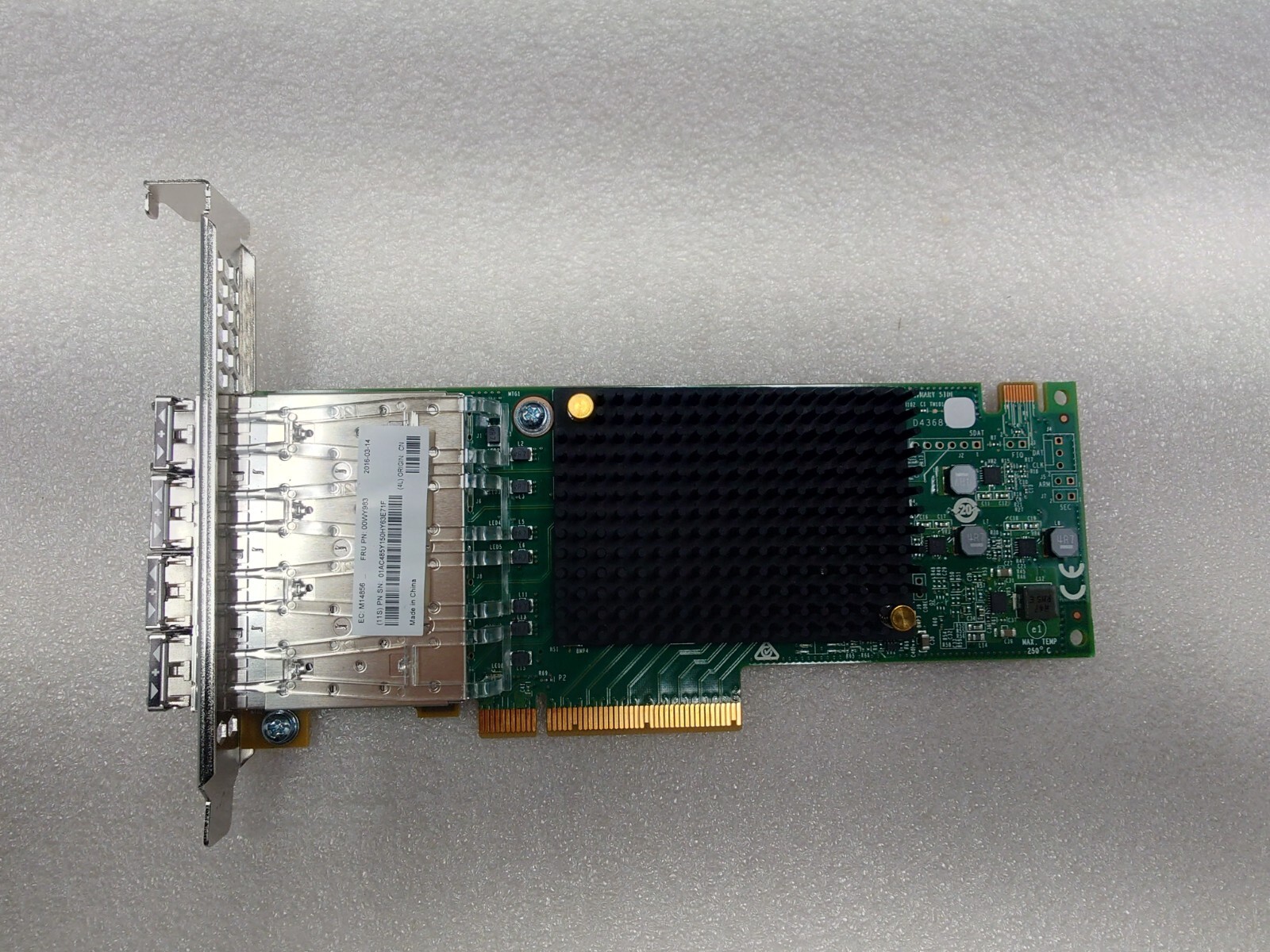 IBM 00WY983 01AC485 P011357-22F 4 Port 16Gb FC HBA Full Height