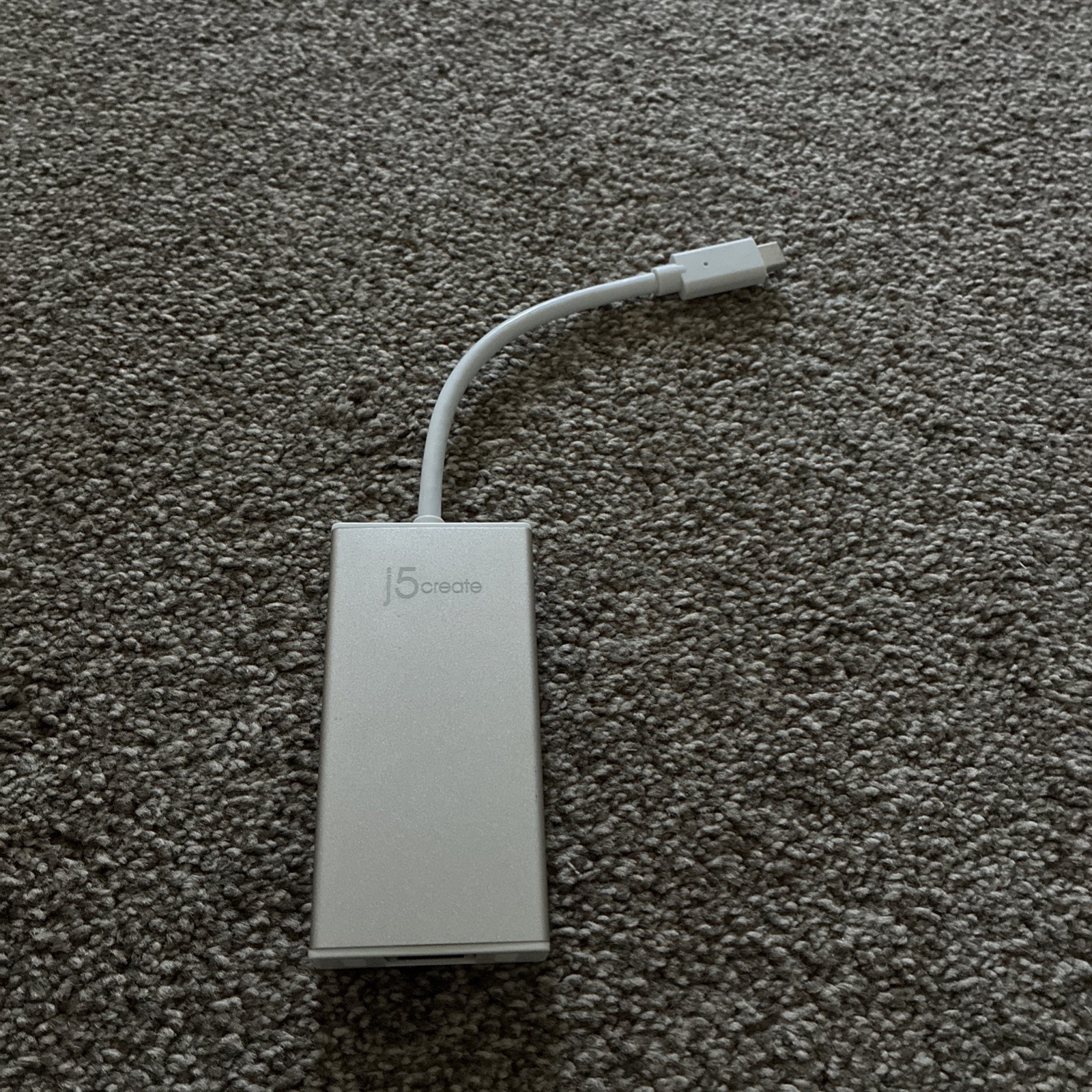 *MINT* j5create USB-C to Ethernet (RJ-45)/3.0 USB Adapter - Tested - FAST SHIP