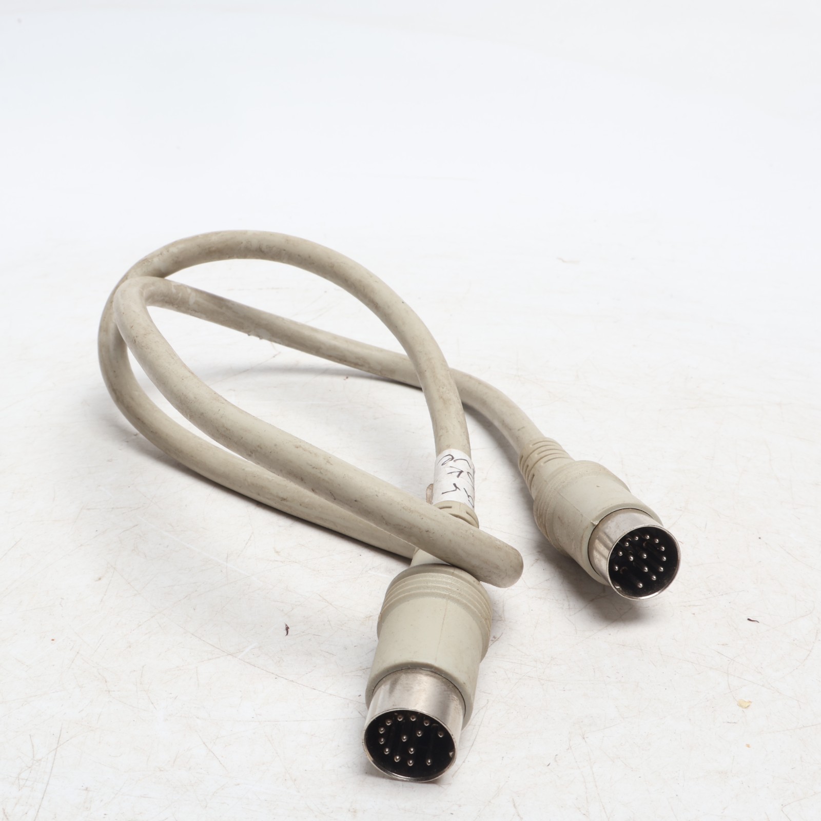 ORIGINAL Atari ST External Floppy Disk Drive Cable - 14 Pin DIN To 14 Pin DIN
