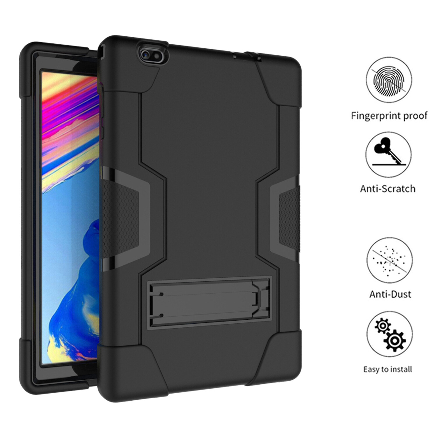 Rugged Shockproof Case for Vankyo MatrixPad S20 / Facetel Q3 Pro / VUCATIMES N20