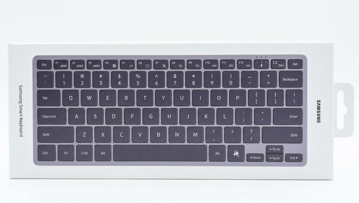Samsung Smart Keyboard EJ-B7800 Wireless Bluetooth Gray Compact