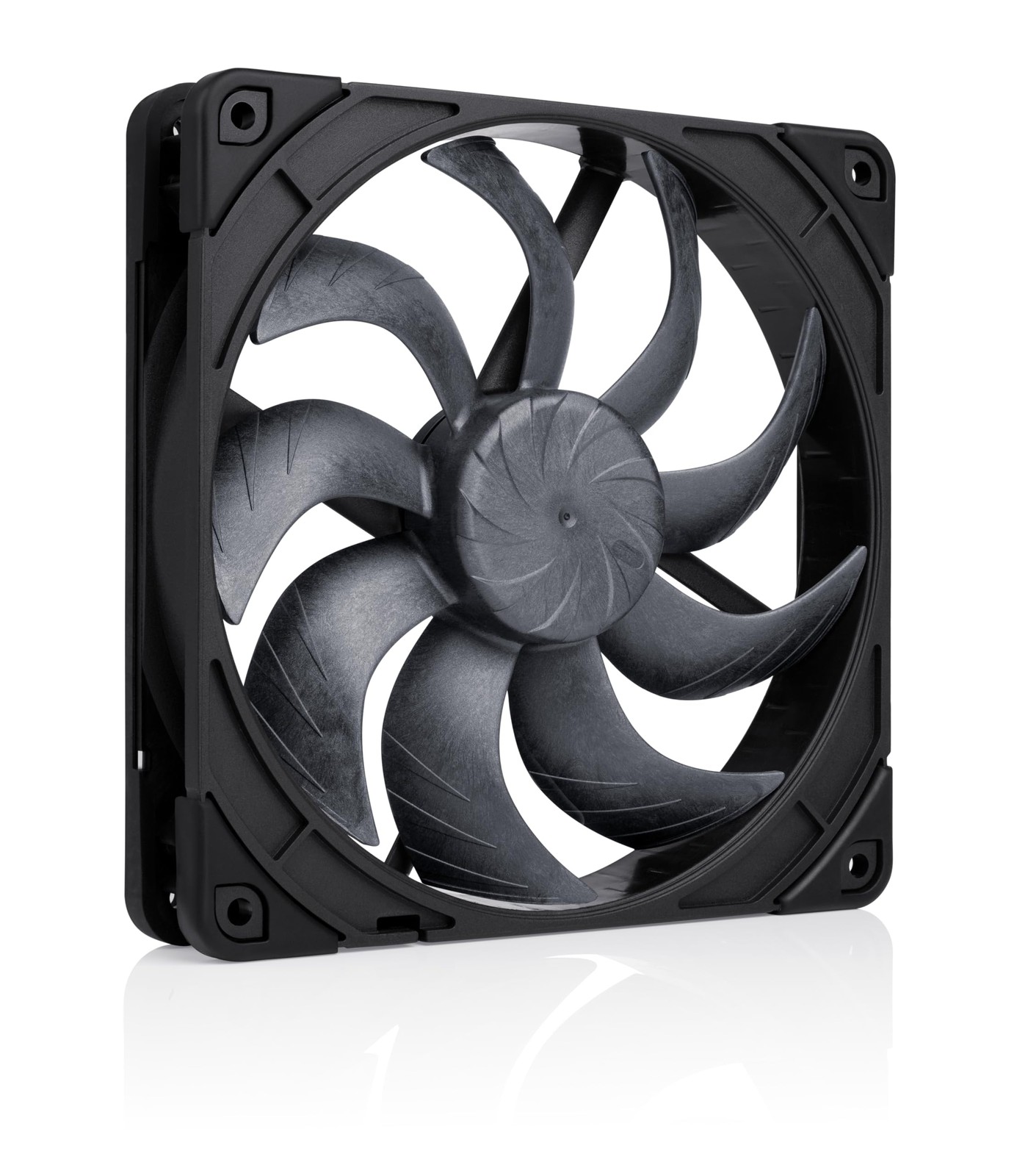 NF-A14x25 G2 PWM chromax.Black, High-Performance Quiet Fan 140mm
