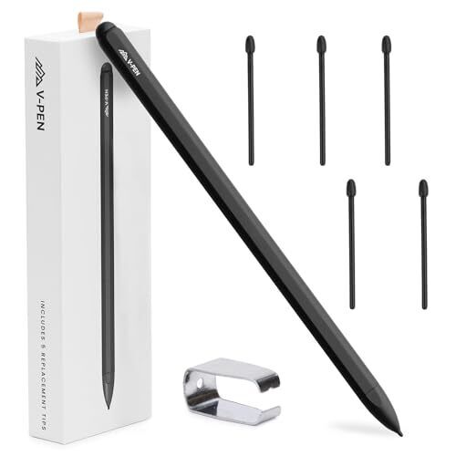 V-Pen EMR Stylus Remarkable 2 Pen with Digital Eraser + 5 Tips | 4096 Pressur...