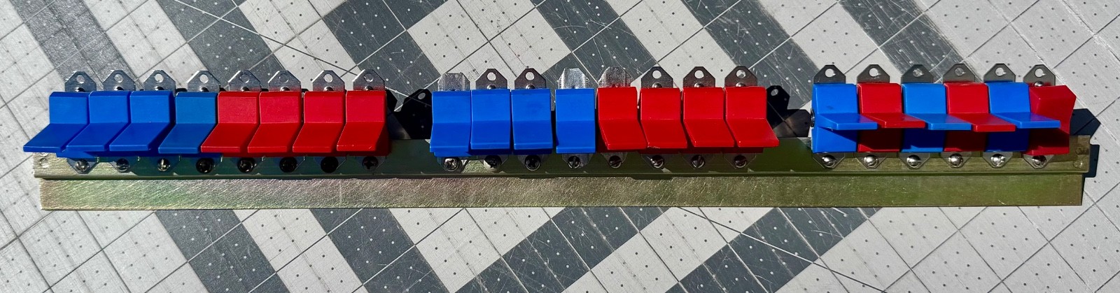IMSAI 8080 Front Panel paddles and switches - Complete set 