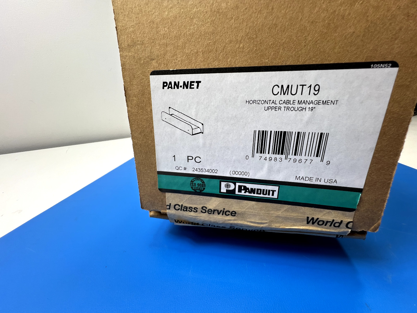 QTY 2 NEW PANDUIT CMUT19 Horizontal Cable Management