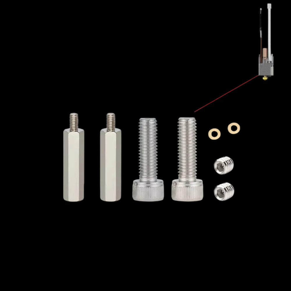 X5 FLSUN T1 PRO 3D Printer Hotend Isolation Bolt Screws Grommet Fastening Pieces