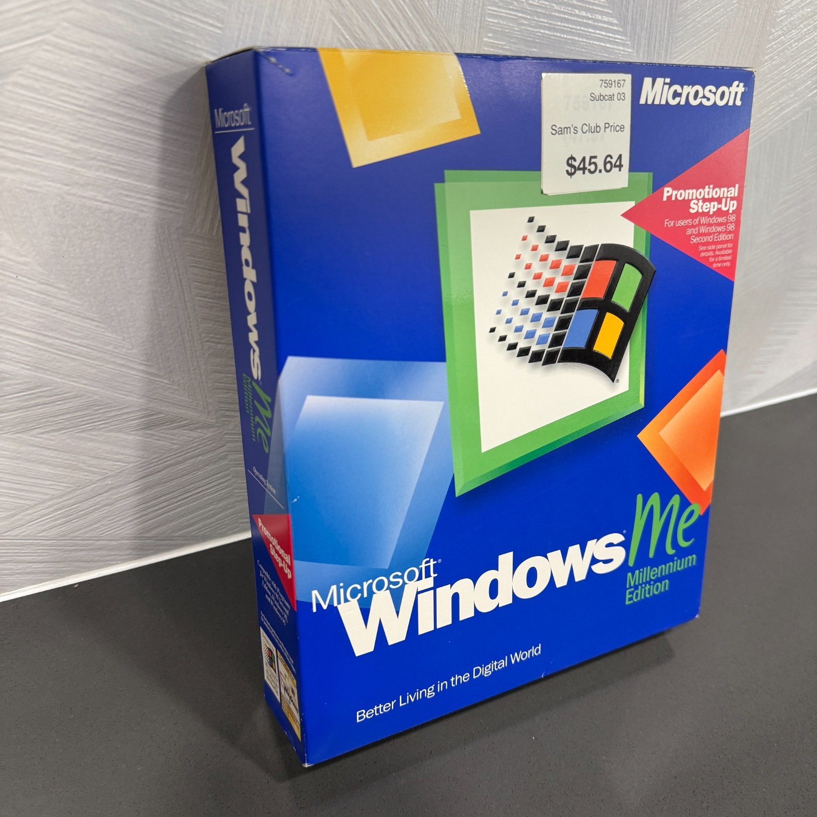 Microsoft Windows ME Millennium Edition Promotional Step-Up Upgrade Retail Box 