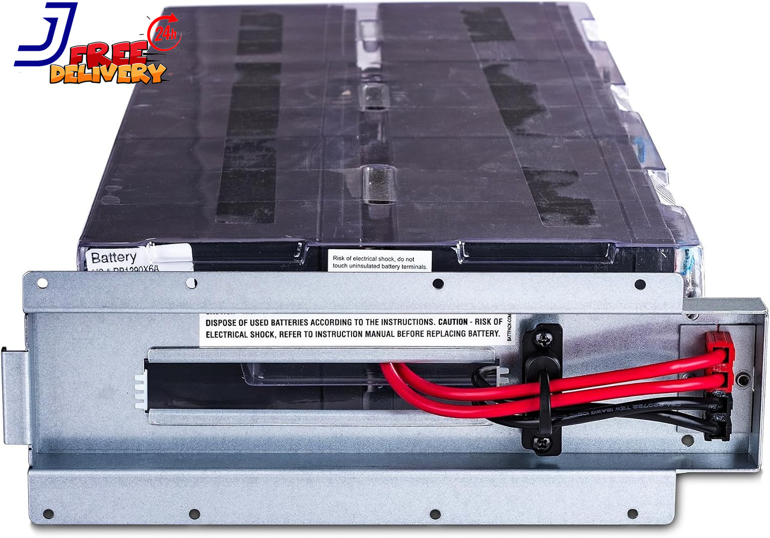 Cyberpower RB1290X6A UPS Battery Cartridge 12V/9Ah User-Friendly Black