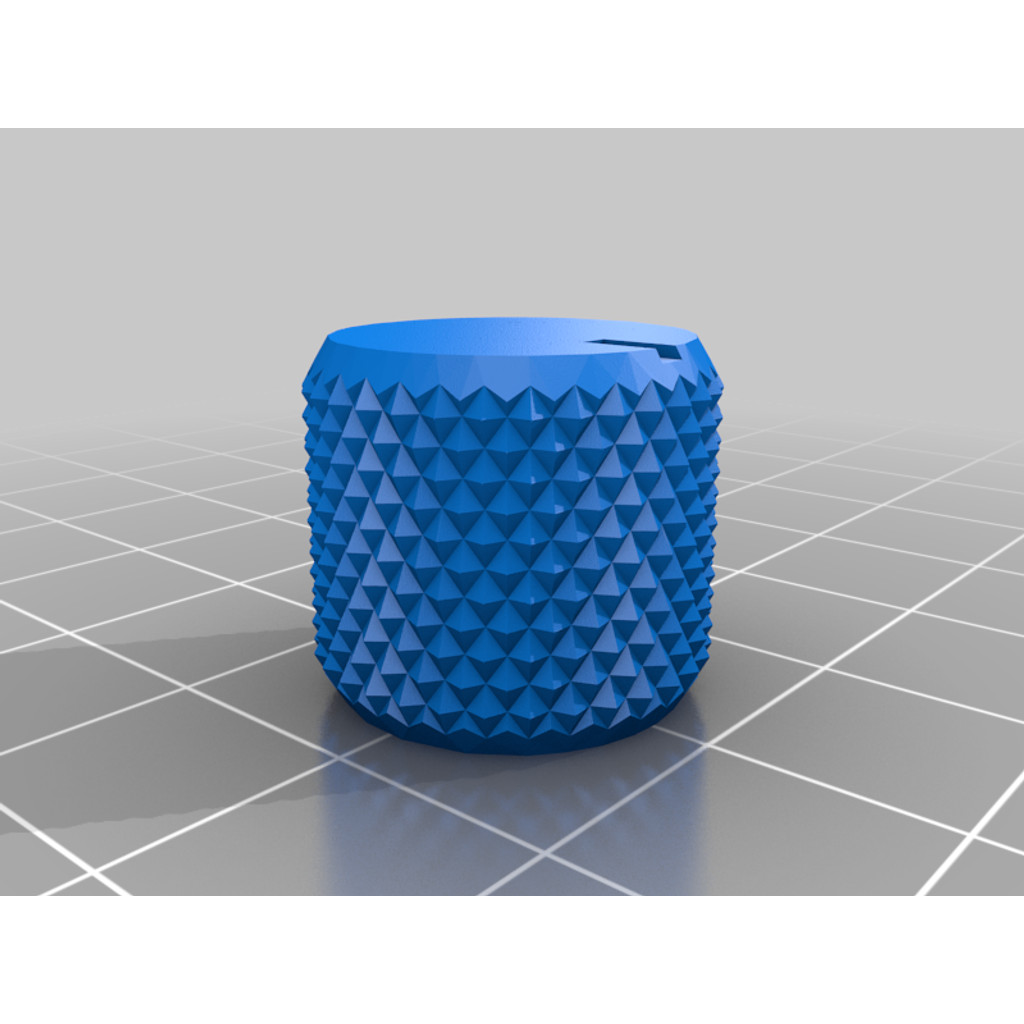 PC Panel Mini Short Knob 3D-Printed
