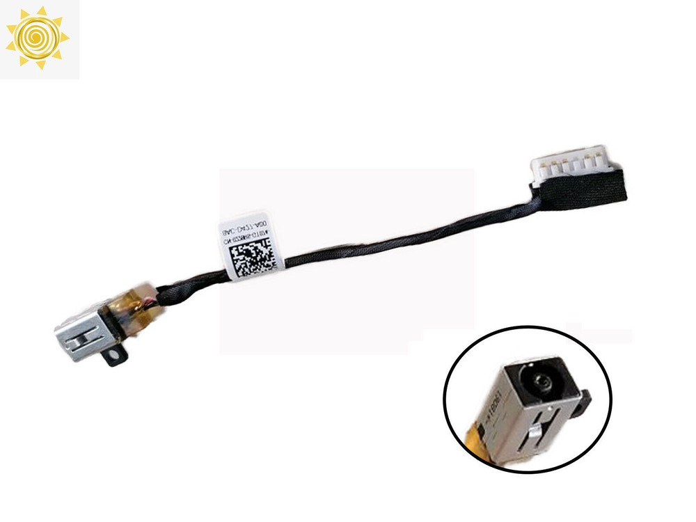 NEW DC POWER JACK harness Cable For Dell Inspiron 17 3793 Laptop 228R6 0228R6