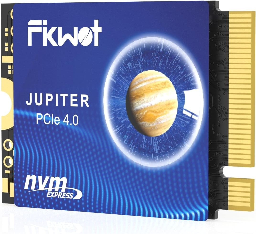 Fikwot 1TB M.2 2230 NVMe SSD PCIe 4.0 for Microsoft Surface Pro SSD Hard Drive