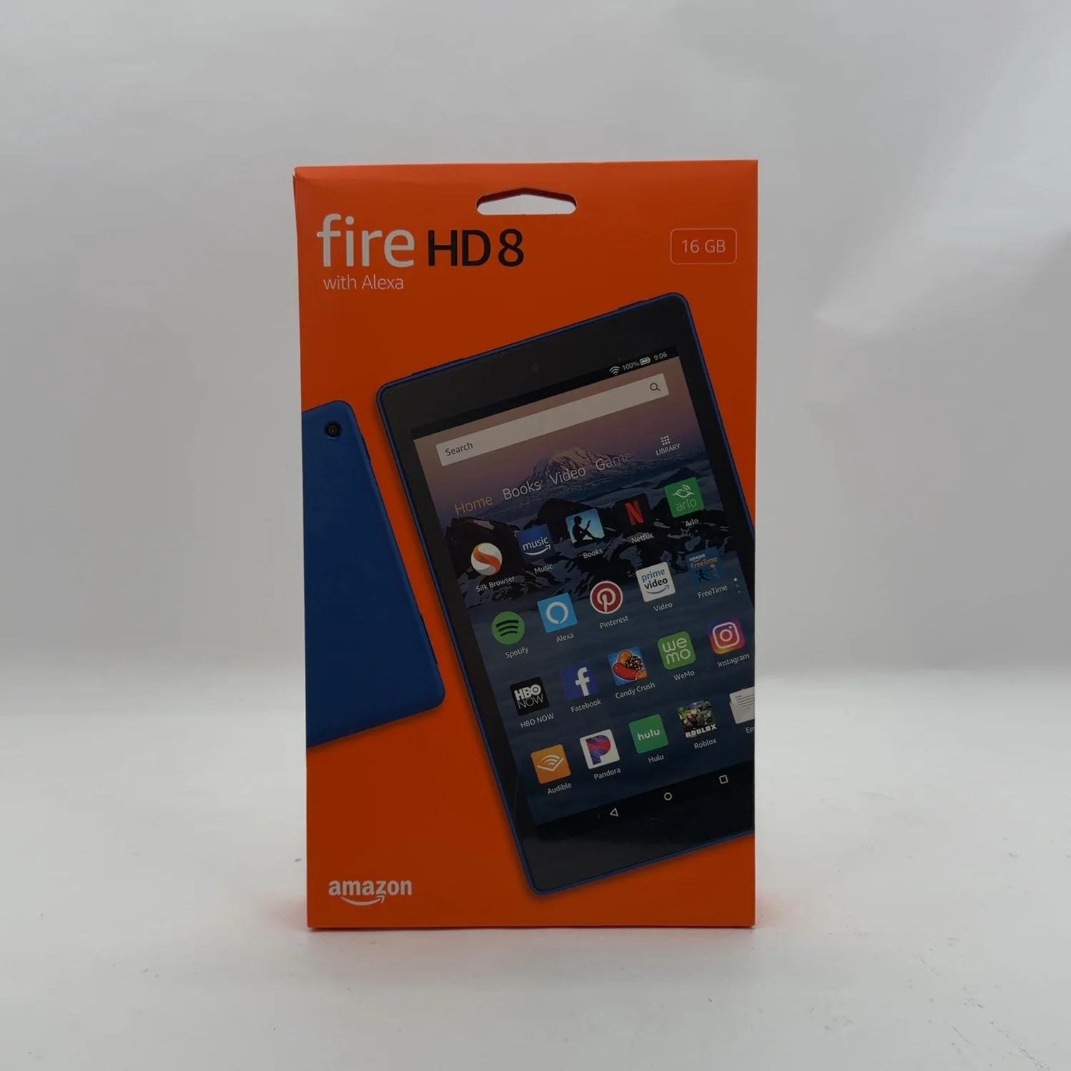 New WiFi Only Amazon Fire HD8 16GB Blue 23-003533-02