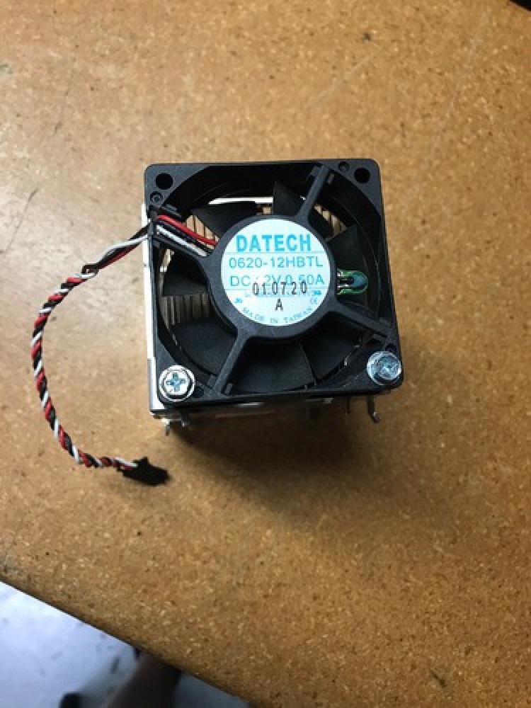 1PC DATECH 0620-12HBTL-1 12V 0.50A 6CM Temperature Control Server Fan CPU Fan Te