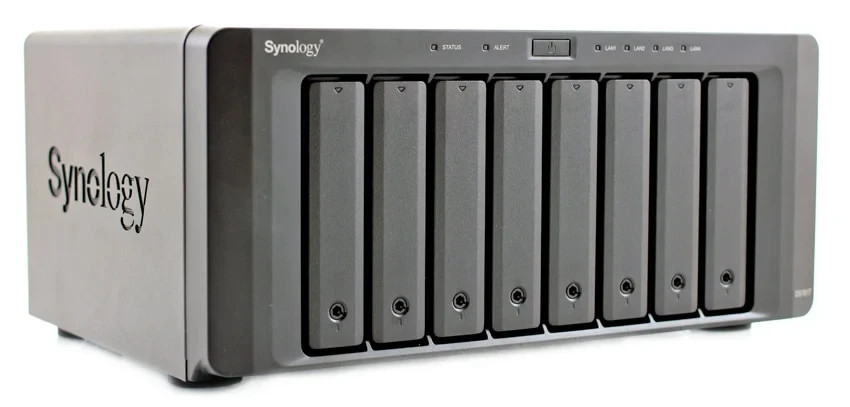 Synology DS1817 8-Bay NAS DiskStation 2x 10GbE Diskless Empty Enclosure