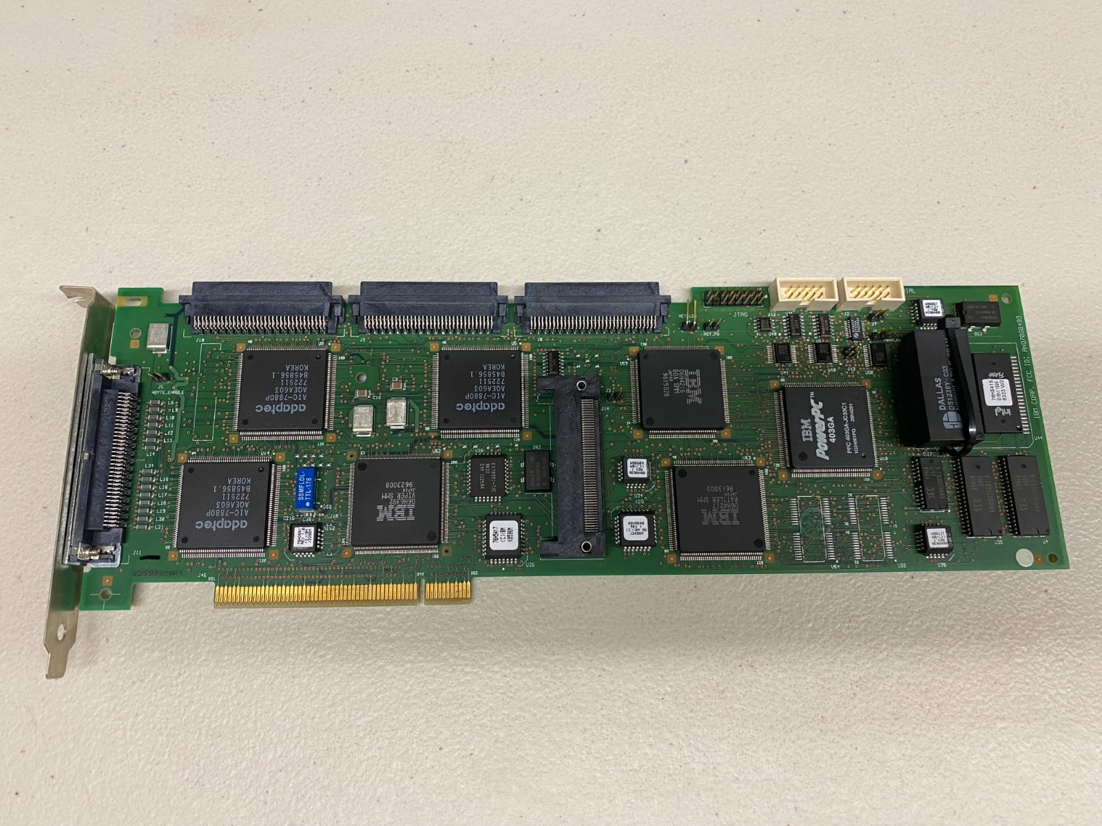 IBM FRU 06H9334 3ch PCI SCSI Raid Controller