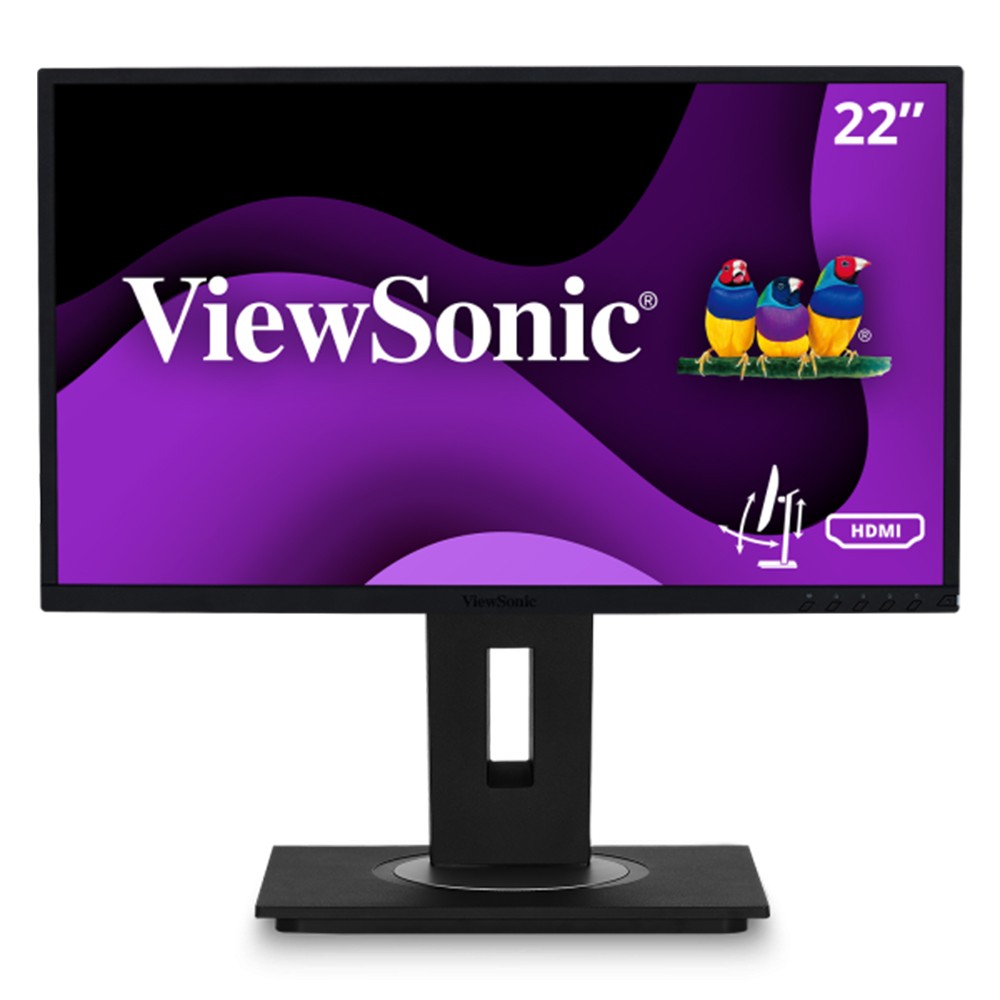 ViewSonic IPS 1080p VG2248 22" Ergonomic Monitor HDMI, DP, USB  (CR)