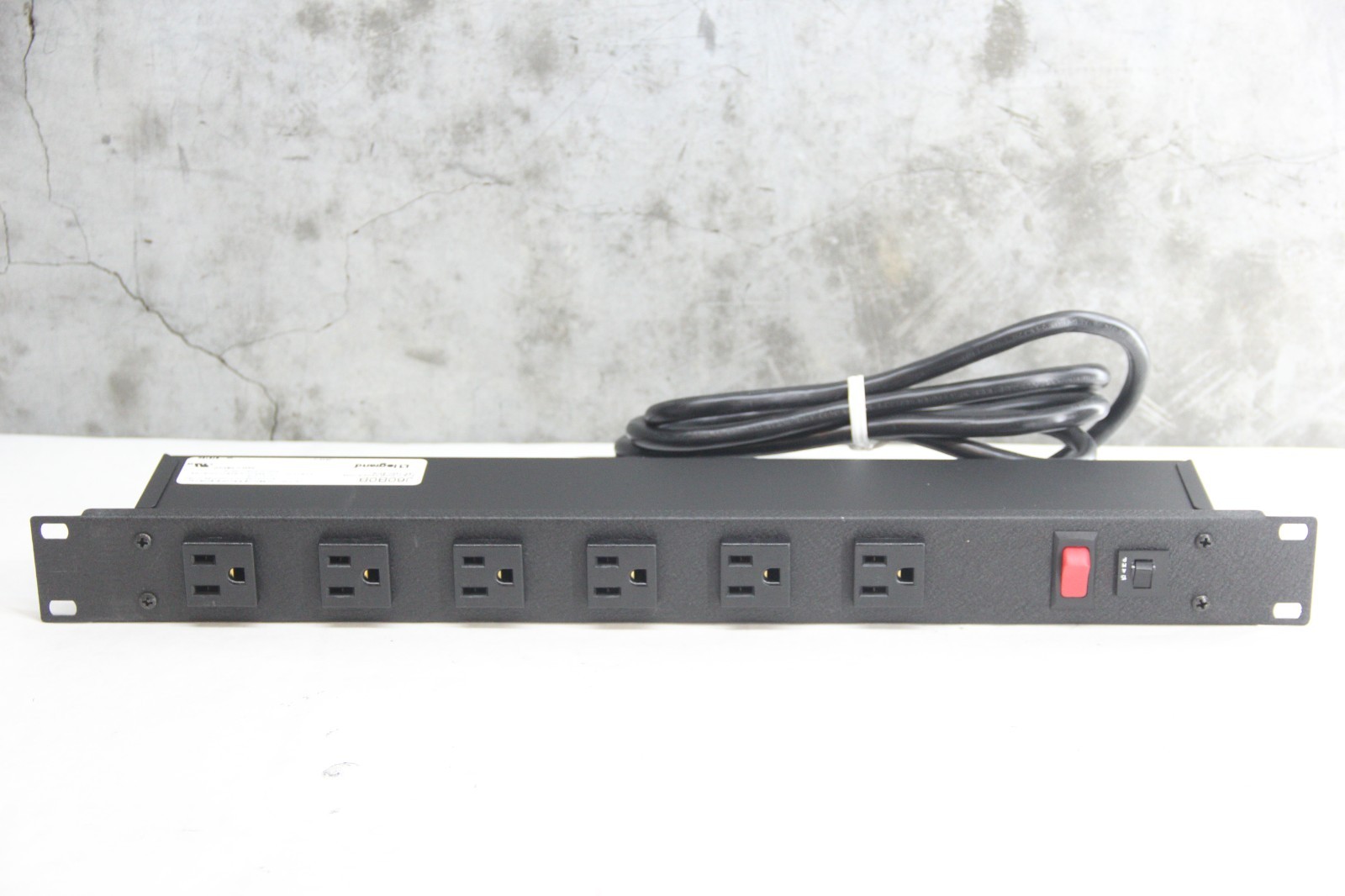 Legrand J60B0B | 15A Power Strip, 6' Cord -- No Original Packaging, UNUSED