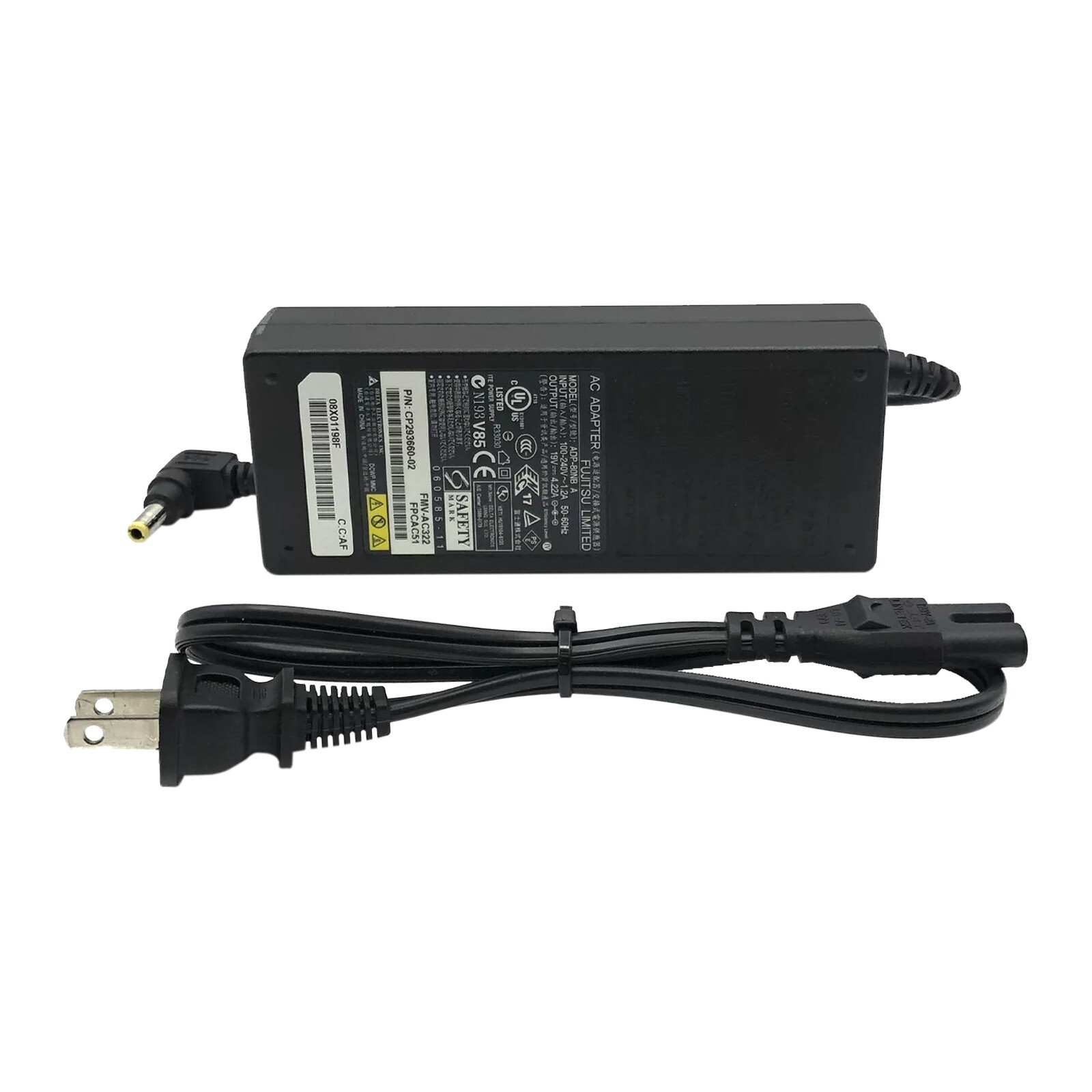 Genuine Fujitsu 80W AC Adapter for Lifebook N3400 N3410 N3500 N3510 Laptop